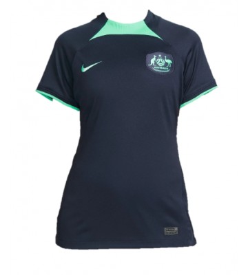 Australia Koszulka Wyjazdowych Kobiety MŚ 2022 Krótki Rękaw